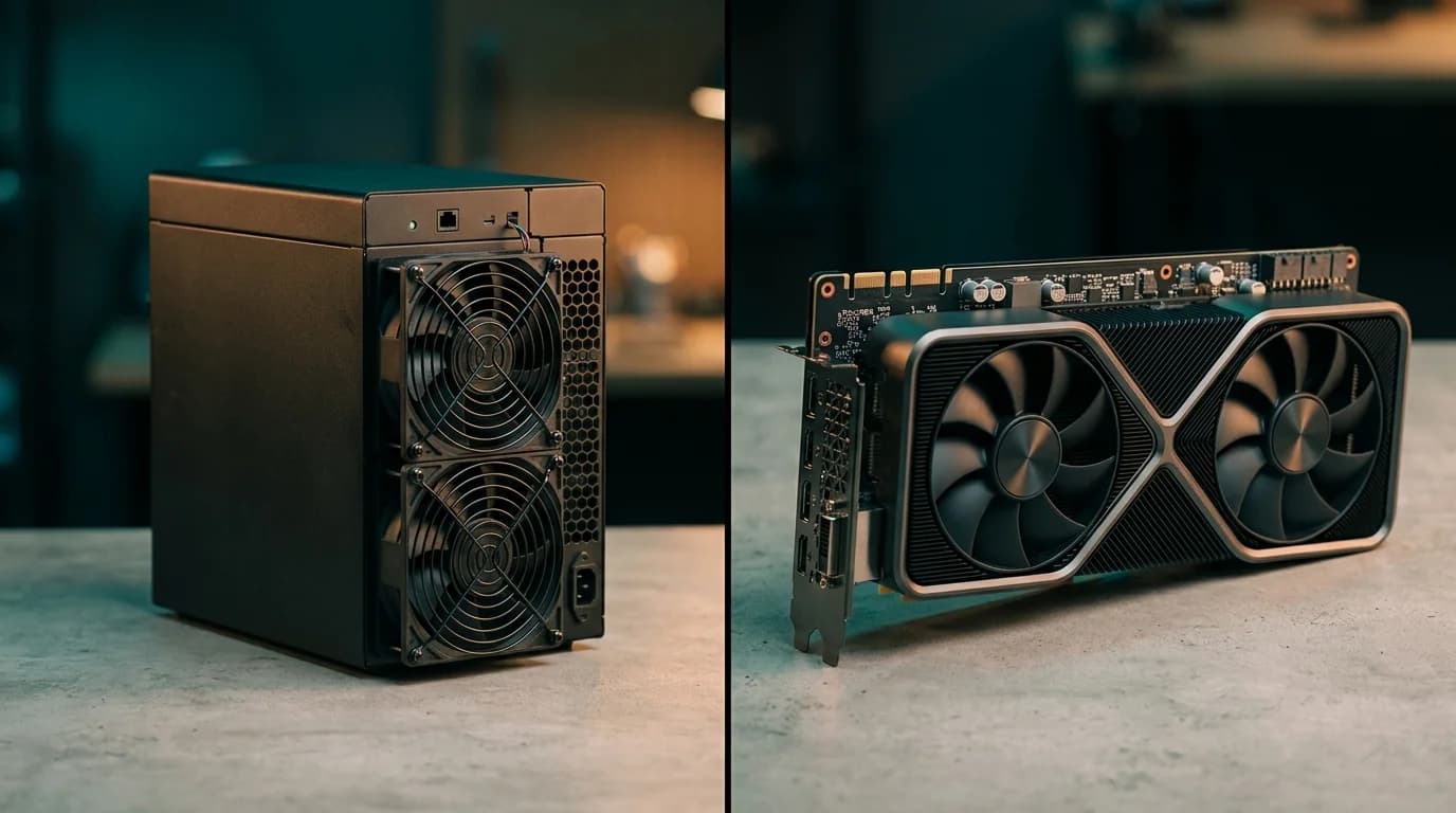 ASIC vs GPU pour le minage Bitcoin : pourquoi le GPU est mort en 2014