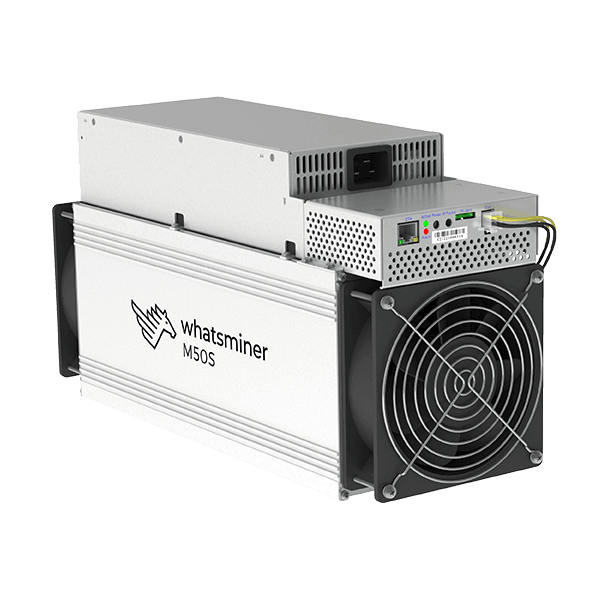 MicroBT WhatsMiner M50S 26W 126 TH/s 26 J/TH — ASIC air refroidi pour minage Bitcoin