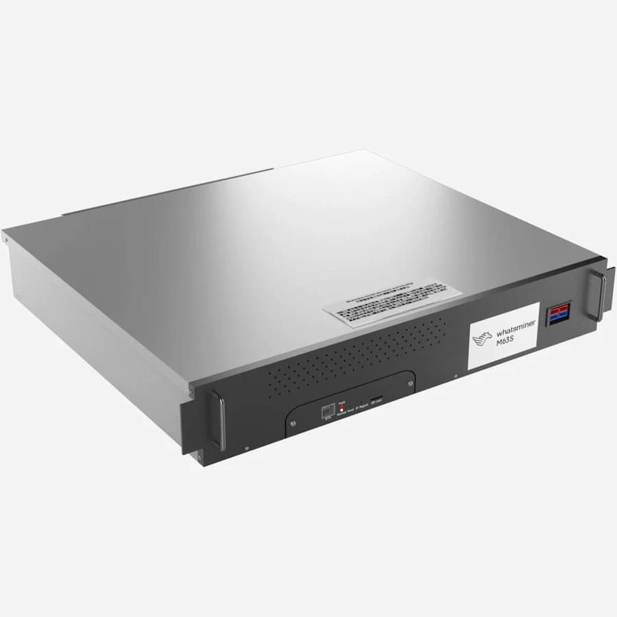 MicroBT WhatsMiner M63S+ 17W 426 TH/s 18.5 J/TH — ASIC minage Bitcoin